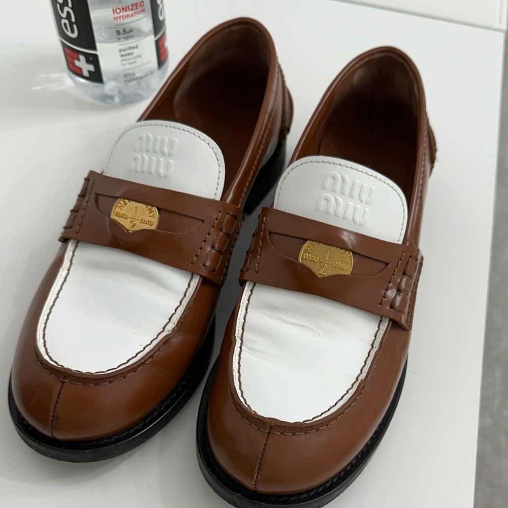 Miu miu Penny loafers